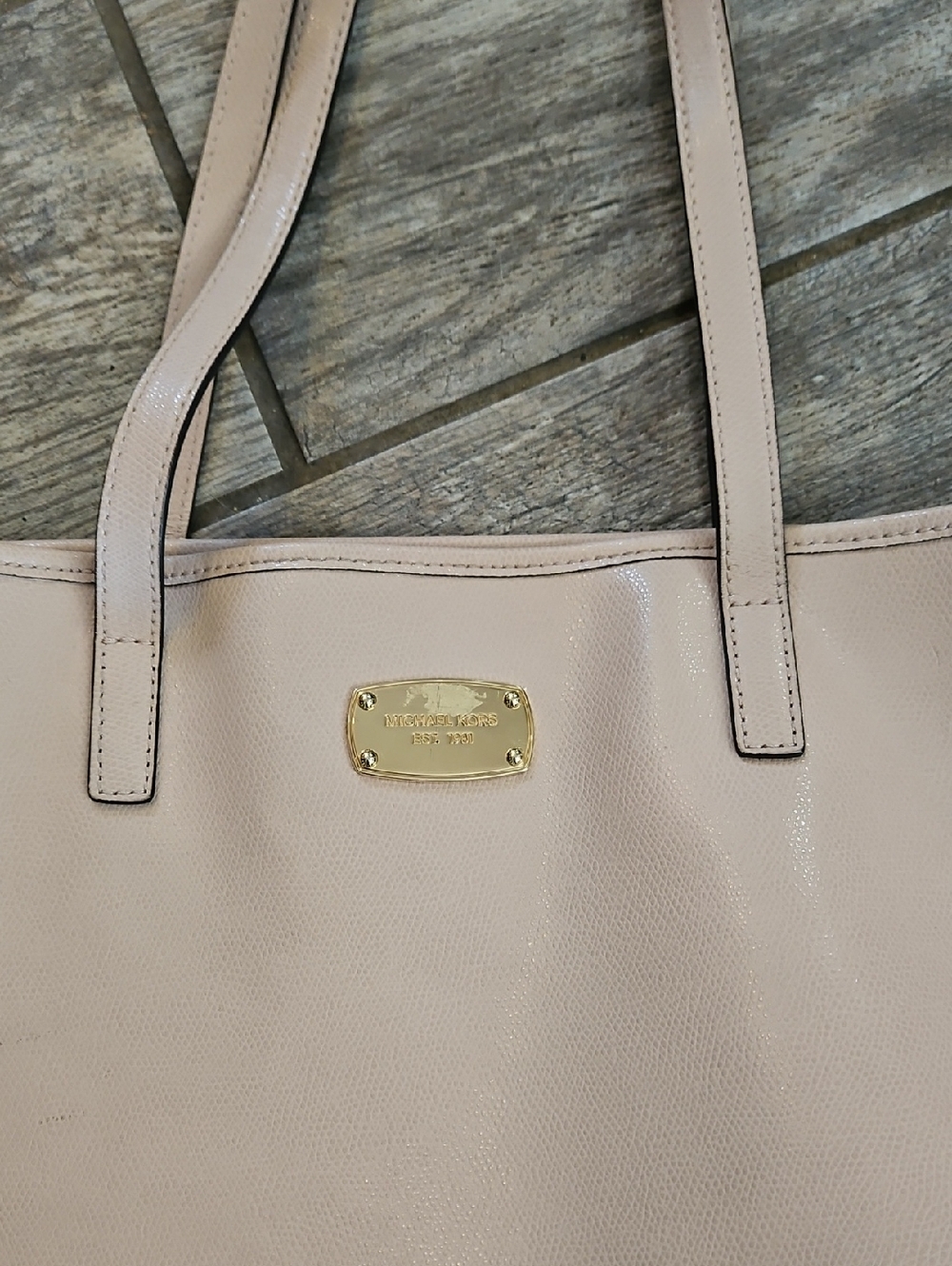 Michael Kors Jet Set Travel Tote In Ballet Pink Excellant Condition - Picture 3 of 9